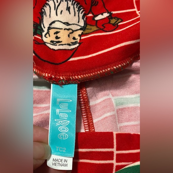 LuLaRoe Women TC2 Santa & The Nutcracker Christmas Leggings - Picture 2 of 7